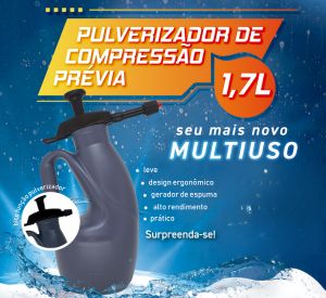 Novo Pulverizador de CompressÃ£o PrÃ©via 1,7L!